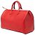 Louis Vuitton Speedy 35 in pelle Epi rossa Rosso - vista 2