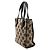 Borsa a mano LOEWE in tela Anagram beige - vista 2