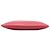 Clutch Chanel Red Large Diagonal Quilted Lambskin O Case Rosso - vista 3