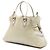 Borsa Fendi Etniko Du Jour in pelle bianca, Large Bianco - vista 2