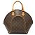 Louis Vuitton Marrón Monogram Ellipse MM Castaño