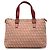 Fendi Zucchino Canvas Tote in Beige