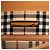 Tote in pelle marrone Burberry Caramello - vista 5