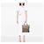 Tote Gucci in tela GG beige con banda Web - vista 7