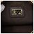Fendi Marrone Piccolo Zucchino Canvas F Charm Crossbody Marrone scuro - vista 5