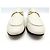MOCASSINI GUCCI BIT 414998 PELLE CREMA 39.5 IT 40 FR Crudo - vista 4
