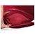 BORSA CHANEL TIMELESS SIMPLE FLAP CAMELIA IN VELLUTO A SPALLA Rosso - vista 12