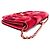 BORSA CHANEL TIMELESS SIMPLE FLAP CAMELIA IN VELLUTO A SPALLA Rosso - vista 4