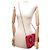 BORSA CHANEL TIMELESS SIMPLE FLAP CAMELIA IN VELLUTO A SPALLA Rosso - vista 6