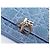 Christian Dior NUOVA BORSA MY DIOR MINI MICRO PERLE CANNAGE S0980OIBE BLU - vista 5