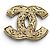 NEUE CHANEL BYZANCE METIERS D'ART 2011 BROCHE GLASPASTE GRIPOIX PERLE Golden - Ansicht 2