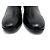 STIVALETTI SAINT LAURENT VLAD 802358 IN PELLE NERA TAGLIA 45 NUOVI Nero - vista 4
