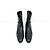 STIVALETTI SAINT LAURENT VLAD 802358 IN PELLE NERA TAGLIA 45 NUOVI Nero - vista 7