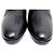 STIVALETTI SAINT LAURENT VLAD 802358 TAGLIA 45 IN PELLE NERA NUOVI Nero - vista 4