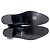 STIVALETTI SAINT LAURENT VLAD 802358 TAGLIA 45 IN PELLE NERA NUOVI Nero - vista 6