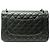 Timeless BORSA CHANEL CLASSIC TIMLESS JUMBO IN PELLE CAVIAR MATELASSÉ NERO - vista 2
