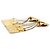 ORECCHINI CHANEL MEDAILLON CC PENDANT CHARM TIMELESS CLIPS D'oro - vista 2
