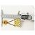 ORECCHINI CHANEL MEDAILLON CC PENDANT CHARM TIMELESS CLIPS D'oro - vista 8