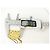 ORECCHINI CHANEL MEDAILLON CC PENDANT CHARM TIMELESS CLIPS D'oro - vista 9