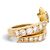 Autre Marque ANILLO STELLA CADENTE DIAMANTI 3.5CT 54 ORO GIALLO 18K 10.17G D'oro - vista 3