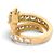 Autre Marque ANILLO STELLA CADENTE DIAMANTI 3.5CT 54 ORO GIALLO 18K 10.17G D'oro - vista 5