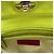 Borsa Tote Valentino Garavani Medium Rockstud Double Handle in pelle giallo neon - vista 10