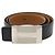 Hermès H Plate Box Calf Togo Leder Gürtel 80 Braun Schwarz