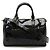 Timeless Borsa Boston 2way in vernice Chanel Nero