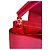 Louis Vuitton Capucines Borsa in Pelle Taurillon Rossa Rosso - vista 6