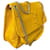 Saint Laurent Borsa a Tracolla in Pelle Gialla Giallo - vista 8