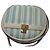 Courreges Courrèges Piccola Trousse da Toilette a Righe Bianco Blu