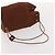 Hermès Borsa a Spalla HERMES Canvas 3 Set Gray Brown Auth BA12673 Marrone - vista 20