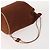 Hermès Borsa a Spalla HERMES Canvas 3 Set Gray Brown Auth BA12673 Marrone - vista 6