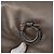 Borsa a tracolla Salvatore Ferragamo Gancini in pelle argento Auth BA12795A - vista 17