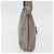 Borsa a tracolla Salvatore Ferragamo Gancini in pelle argento Auth BA12795A - vista 4