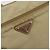 PRADA Schultertasche Nylon Beige Silber Auth 181130 - Ansicht 17