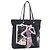 PRADA Bijoux Tote Bag Nylon Schwarz Silber Authentisch ka4445A