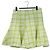 Falda Christian Dior de lana verde Auth 178033A