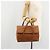Borsa a mano LOEWE in pelle marrone oro Auth bs35163 D'oro - vista 23