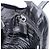 PRADA Handtasche Nylon Schwarz Silber Auth 181329 - Ansicht 20