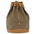 Borsa a Spalla GUCCI GG Canvas Beige Oro Autentica 176405 D'oro - vista 13