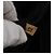 Borsa a mano PRADA con manico in legno in scamosciato nero e oro Auth BA12770 D'oro - vista 12