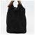 Borsa a mano PRADA con manico in legno in scamosciato nero e oro Auth BA12770 D'oro - vista 3