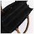 Borsa a mano PRADA con manico in legno in scamosciato nero e oro Auth BA12770 D'oro - vista 6