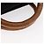 Borsa a mano PRADA con manico in legno in scamosciato nero e oro Auth BA12770 D'oro - vista 7