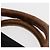 Borsa a mano PRADA con manico in legno in scamosciato nero e oro Auth BA12770 D'oro - vista 8