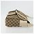Borsa a Spalla GUCCI GG Canvas Beige Argento 145859 Auth 181188 - vista 3