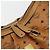 Borsa a tracolla MCM Vicetos Logogram PVC Marrone Oro Auth 179374A D'oro - vista 17