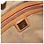 Borsa a tracolla MCM Vicetos Logogram PVC Marrone Oro Auth 179374A D'oro - vista 18