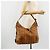Borsa a tracolla MCM Vicetos Logogram PVC Marrone Oro Auth 179374A D'oro - vista 23